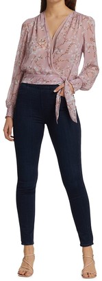 Paige Hoxton High-Rise Pull-On Ultra Skinny Jeans