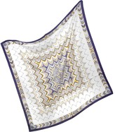 Thumbnail for your product : Missoni Optical Print Pure Silk Square Scarf