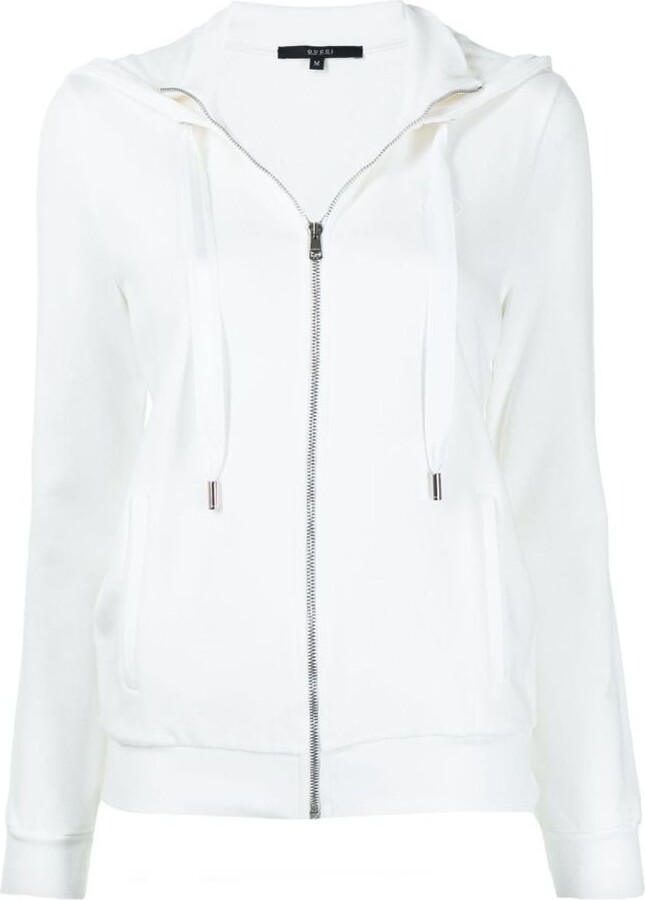Gucci Logo Detailed Zip-Up Hoodie