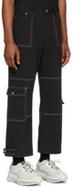 Thumbnail for your product : ANDERSSON BELL Black Denim Carpenter Trousers