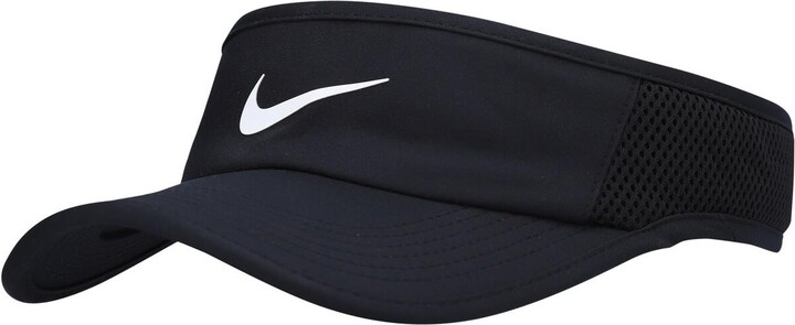 Nike Men's Black Featherlight Performance Visor - ShopStyle Hats