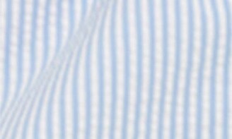 Vineyard Vines Harbor Seersucker Long Sleeve Cover-Up Shirtdress