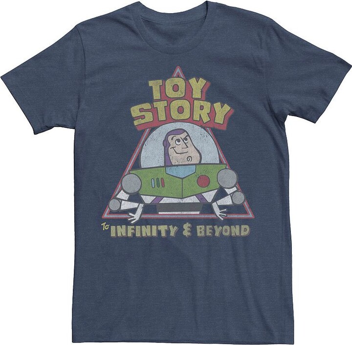 Disney / Pixar's Toy Story Buzz Lightyear Men's Doodle Portrait Tee