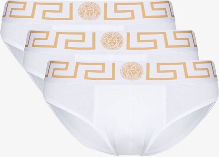Versace Greca Border Briefs Set
