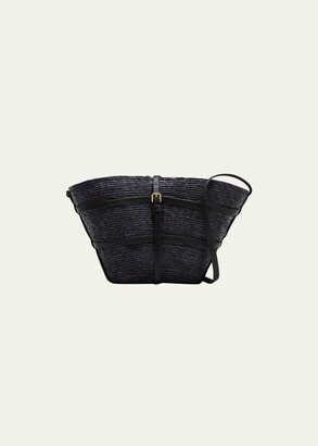 Jenara Woven Body Purse Lux Collection – Sand + Charcoal