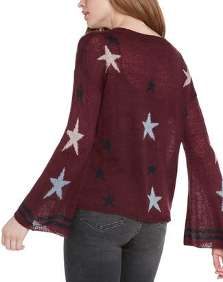 Willow & Clay Star Intarsia Pullover