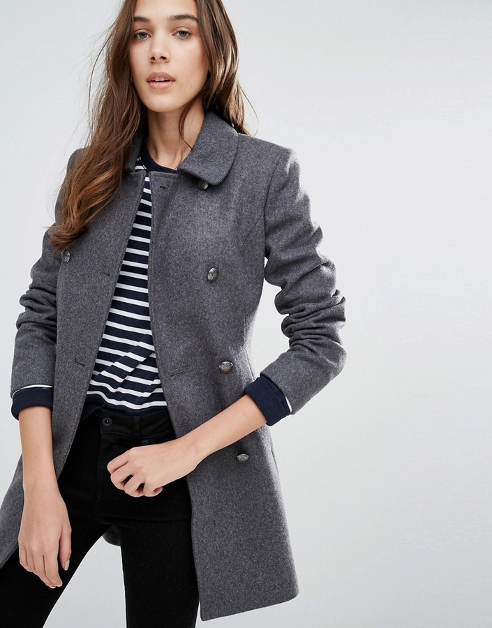 Jack Wills – Deramore – Ausgestellter Mantel - ShopStyle Coats
