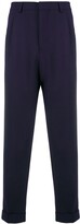 Thumbnail for your product : AMI Paris Pleated Carrot Fit Trousers