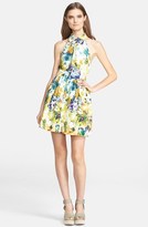 Thumbnail for your product : Mcginn 'Mia' Print Fit & Flare Shirtdress