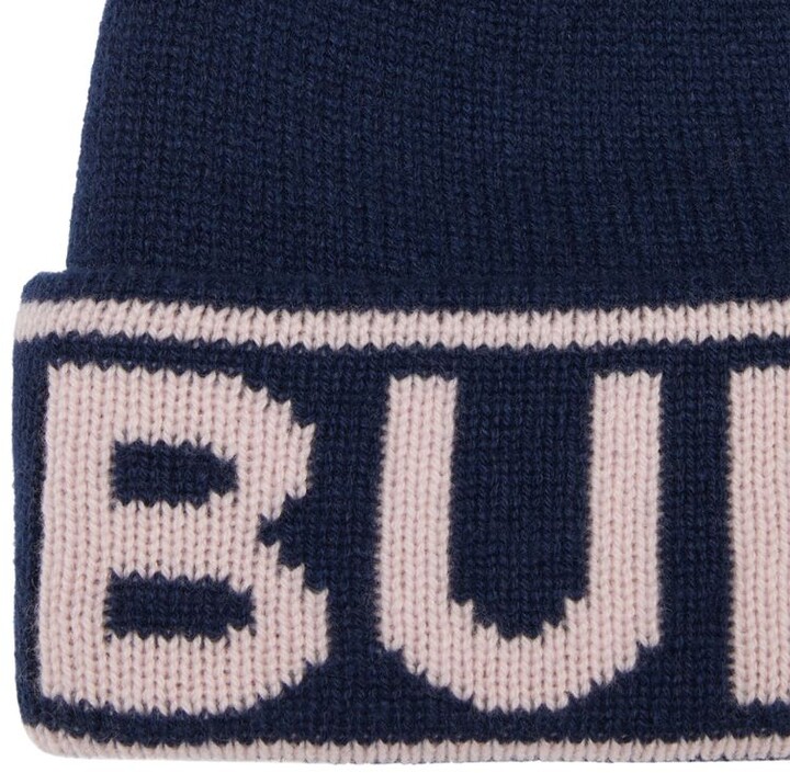 Burberry Logo Beanie - ShopStyle Hats