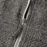 Thumbnail for your product : Très Bien Tres Bien Wool Check Zip Blouson