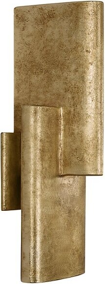 Visual Comfort Signature Lotura Intersecting LED Wall Sconce in Black