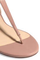Thumbnail for your product : Jimmy Choo Afia Crystal-embellished Leather Sandals - Baby pink