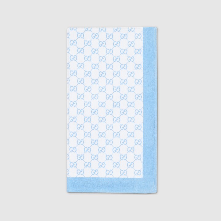 GG terrycloth beach blanket