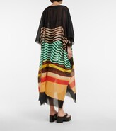 Thumbnail for your product : Dries Van Noten Printed cotton voile kaftan