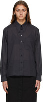 Thumbnail for your product : Lemaire Navy Pointed Collar Shirt