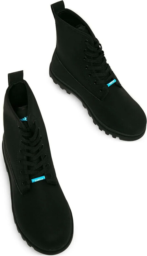 Native Johnny lace-up combat boots