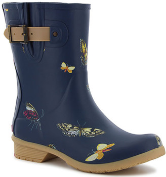 Chooka Women's Butterfly Waterproof Mid Rain Boot