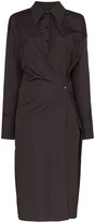 Thumbnail for your product : Lemaire Button Front Shirt Dress