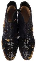 Thumbnail for your product : Christian Louboutin Sequin Ankle Boots