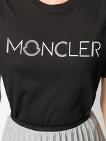 Thumbnail for your product : Moncler logo applique cotton T-shirt
