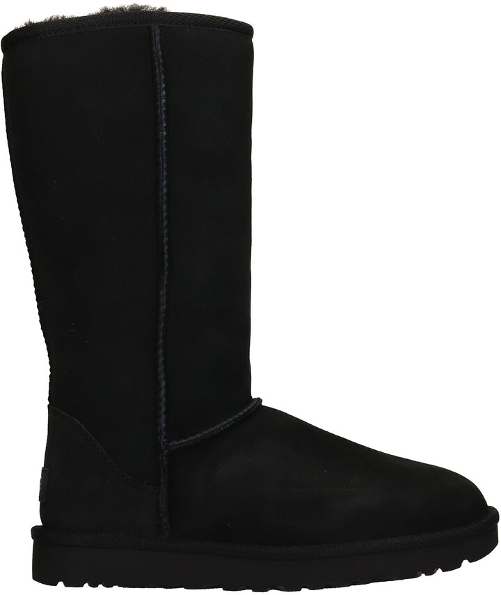 long black uggs