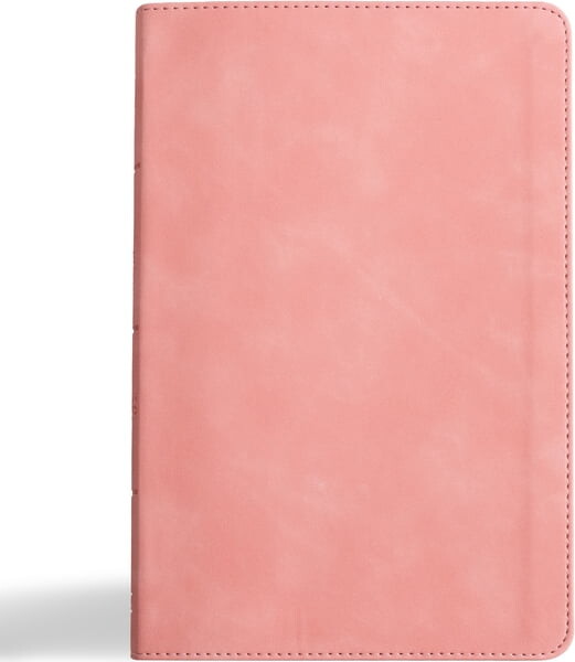 CSB Thinline Bible, Blush Pink Leathertouch, (Hardcover)