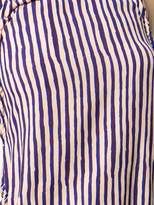 Thumbnail for your product : Eckhaus Latta Gathered Striped Dress