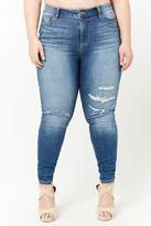Thumbnail for your product : Forever 21 Plus Size Boyfriend Jeans