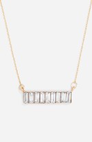 Thumbnail for your product : BaubleBar Baguette Bar Pendant Necklace (Online Only)
