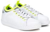 Thumbnail for your product : Star Kids 2 neon piping sneakers