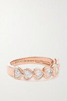 Thumbnail for your product : Anita Ko 18-karat Rose Gold Diamond Ring - 6