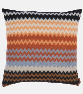 Missoni Humbert wool-blend cushion
