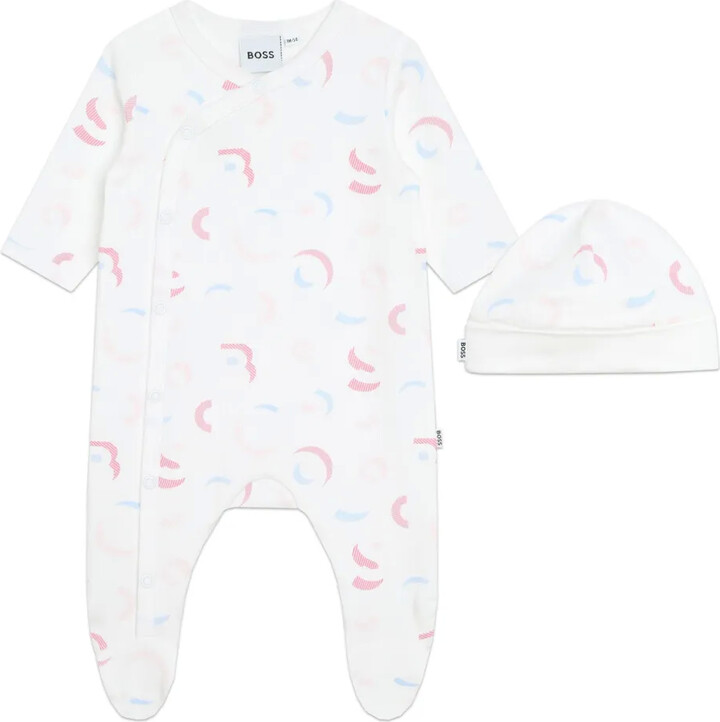 BOSS Kidswear Graphic-Print Organic Cotton Pajamas (Set Of Two)