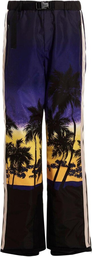 Palm Angels Palm Sunset Elasticated Waistband Ski Pants - ShopStyle