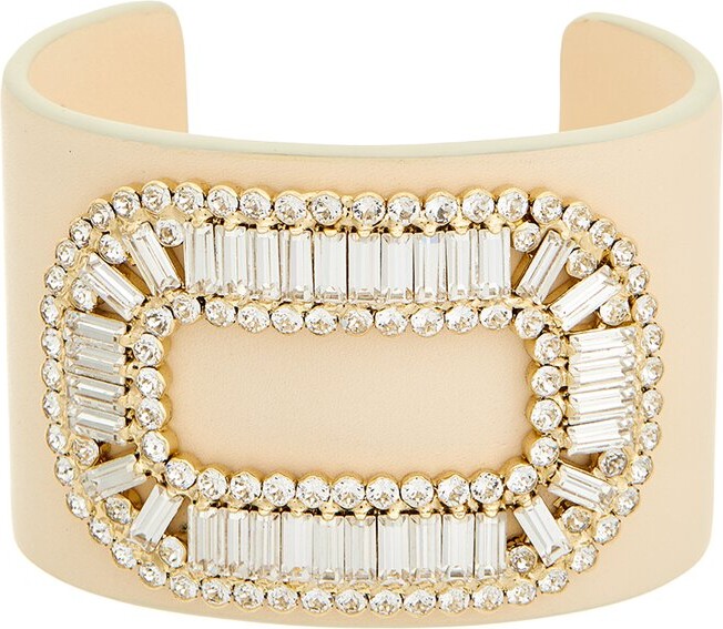Roger Vivier Pilgrim Leather Bracelet