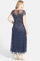 Thumbnail for your product : Pisarro Nights Beaded Illusion Yoke Gown (Plus Size)