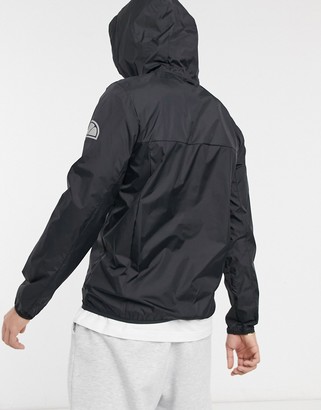 Ellesse Ion overhead jacket with reflective logo in black - ShopStyle