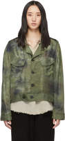 Thumbnail for your product : Raquel Allegra Green Military Jacket