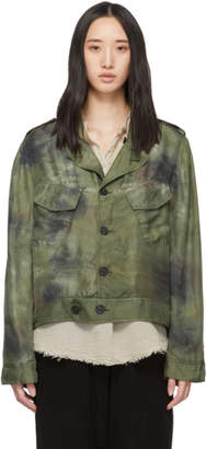 Raquel Allegra Green Military Jacket