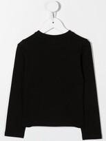 Thumbnail for your product : DKNY embossed-logo long-sleeve T-shirt