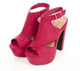 Thumbnail for your product : New Look Stone Cut Out High Vamp Peep Toe Heels