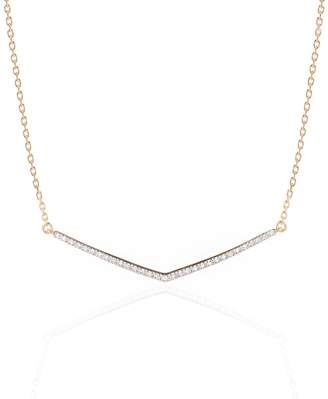 Sharon Mills London - Wishbone Diamond Necklace
