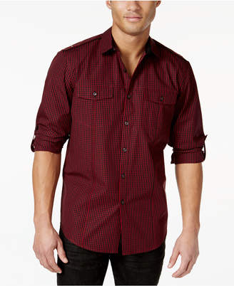 INC International Concepts Men's Roll Tab Shirt, Created for Macy's