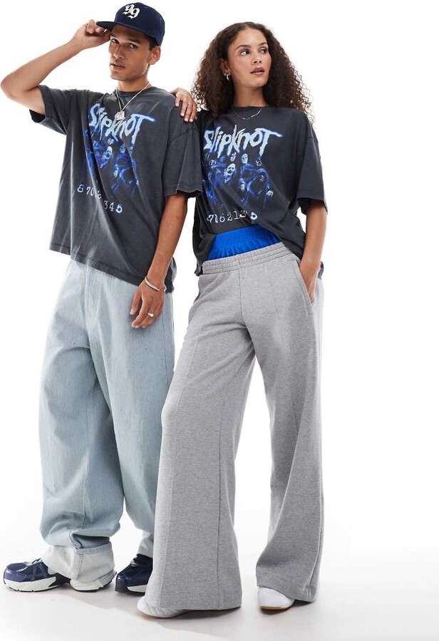 Asos Slipknot T Shirt Dress ASOS DESIGN Unisex Oversized Band T