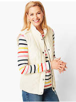 Thumbnail for your product : Talbots Quilted Fleece-Lined Vest