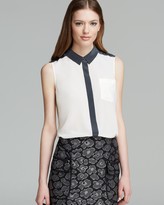 Thumbnail for your product : Marc by Marc Jacobs Blouse - Frances Silk