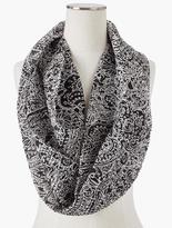 Thumbnail for your product : Talbots Pleated Scroll Infinity Scarf