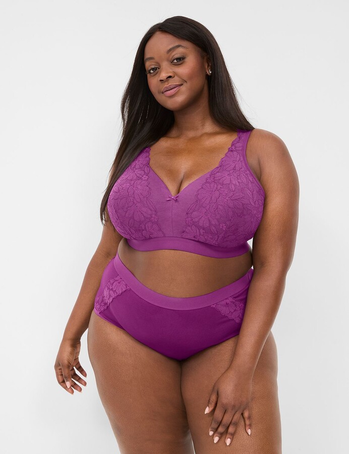 Cotton Lightly Lined No-Wire Bra