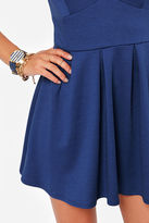 Thumbnail for your product : Lulus Exclusive Good Mood Royal Blue Skater Dress